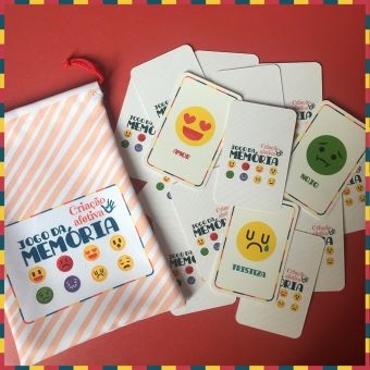 Jogo da Memória - Sentimento e Emoções
