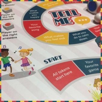 Jogo de Tabuleiro Tell Me