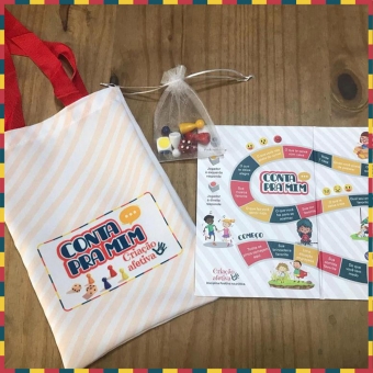 Jogo de Tabuleiro Conta Pra Mim