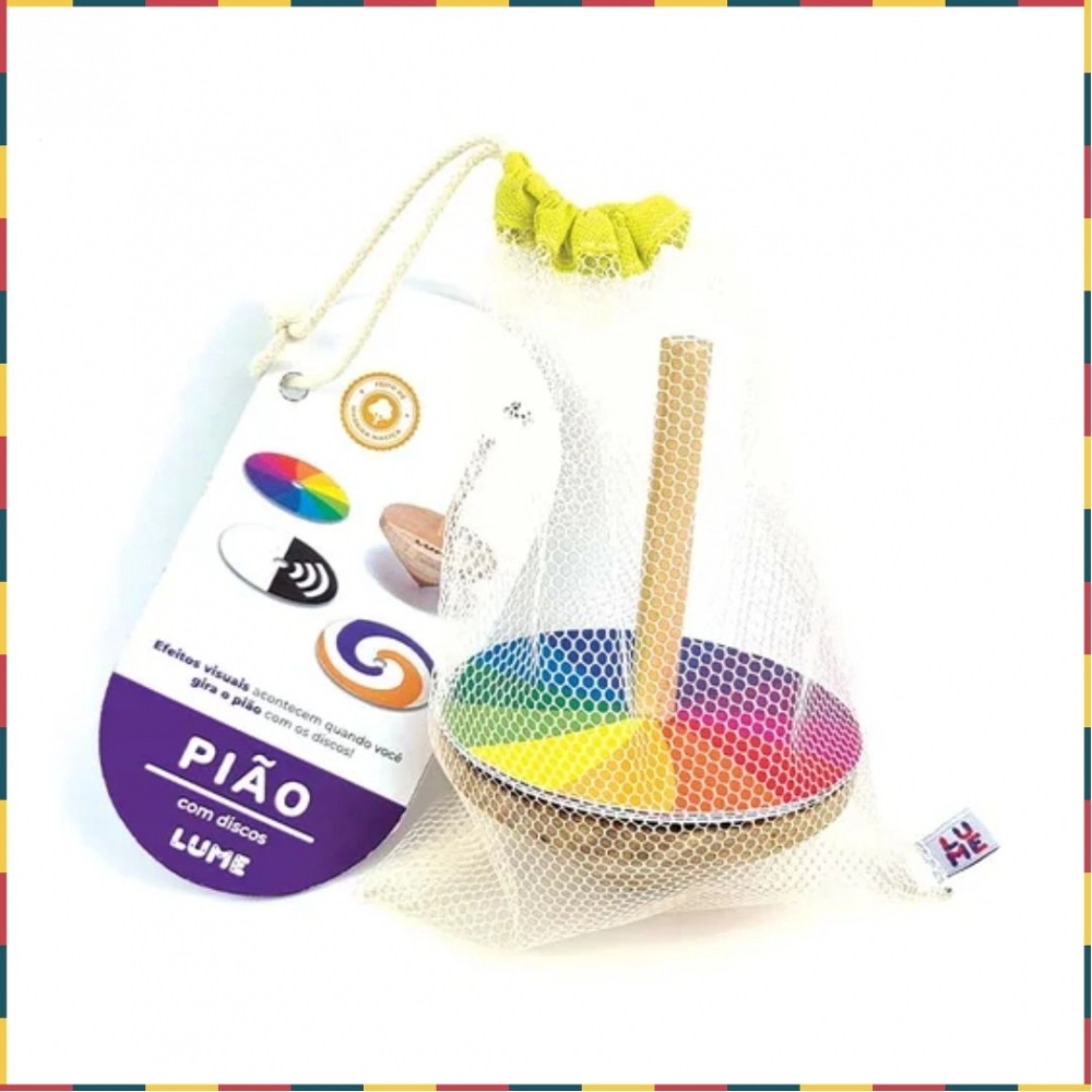 Pião com discos
