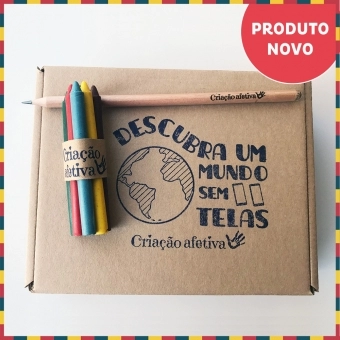 Caixa + E-BOOK - Descubra um Mundo Sem Telas